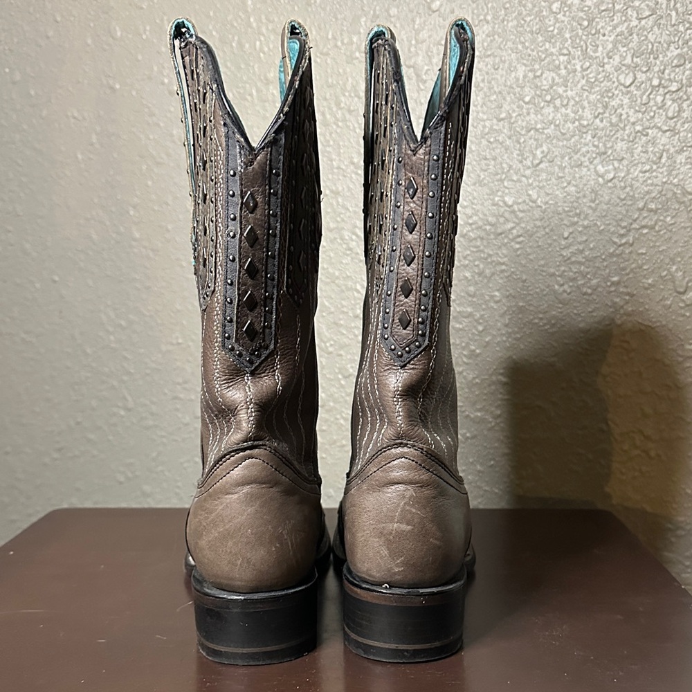 CORRAL VINTAGE Studded‎ Detail Boots - Picture 3 of 9